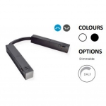 Powergear - 48V Verbinder, Flexibel, Schwarz
