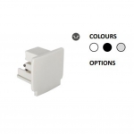 Powergear - Mini 1PH ENDKAPPE , Schwarz