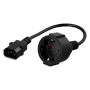 Bluewalker - PowerWalker IEC > Schutzkontakt Converter, Adapter