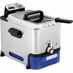 Tefal - Fr 8040 Oleoclean Pro Inox & Design Stainless Steel/black