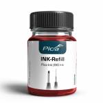 Pica-marker - Pica INK/BIG INK Nachf�lltinten- Set rot
