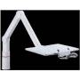 Novus - TalkMaster - Befestigungskit (Tablett, Spannbefestigung f�r Tisch, 2 Gelenkarme) f�r telephone (Swivel Design) - Hellg