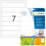 Herma - Ordneretiketten Recycling A4 20 Blatt 192x38 [EURO-Version]