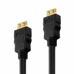 Purelink - Purelink PureInstall PI1000 - HDMI mit Ethernetkabel - HDMI Typ A (M) bis HDMI Typ A (M) - 5,0m - Dreifachisolierung - Schwarz (