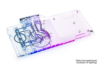 Alphacool - Eisblock Aurora GPX-N Geforce RTX 3070 FTW3 Ultra mit Backplate - Acryl + Nickel (11970)