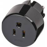 Brennenstuhl - Reiseadapter USA, Japan/Schutzkontakt, Steckdosenadapter
