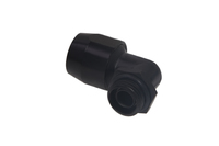 Alphacool - HF Anschraubt�lle TPV Metall - 90� (schwarz, gewinkelt)
