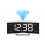 Blaupunkt - CRP7WH Uhr Schwarz - Wei� Radio (CRP7WH)