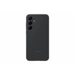 Samsung Cellulari - EF-PA556 - Hintere Abdeckung f�r Mobiltelefon - Silikon - Schwarz - f�r Galaxy A55 (EF-PA556TBEGWW)