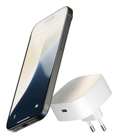 &nbsp;"Zens-Essential Series Magnetic Wireless Charging Adapter f�r die Steckdose - 1x 18W USB-C + 1x 15W - Qi - wei� - ZESC18W/0-Zens-Hardware/Electronic"