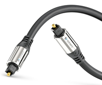Purelink - sonero Optisches Audio Kabel 3.0m - TOSLINK - M�nnlich - TOSLINK - M�nnlich - 3 m - Schwarz (S-OC100-030)