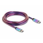 Delock - DELOCK USB-C 2.0 Kabel Stecker zu Stecker PD 3.0 60W 2m